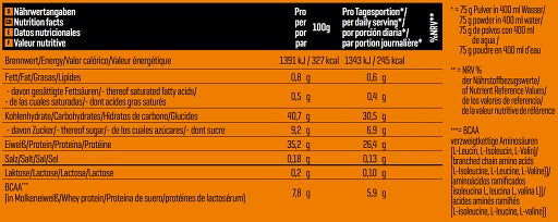 body attack post attack 30 900g exotic fruit exotische fruechte