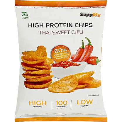 Supplify High Protein Chips 6 x 50g Thai Sweet Chili