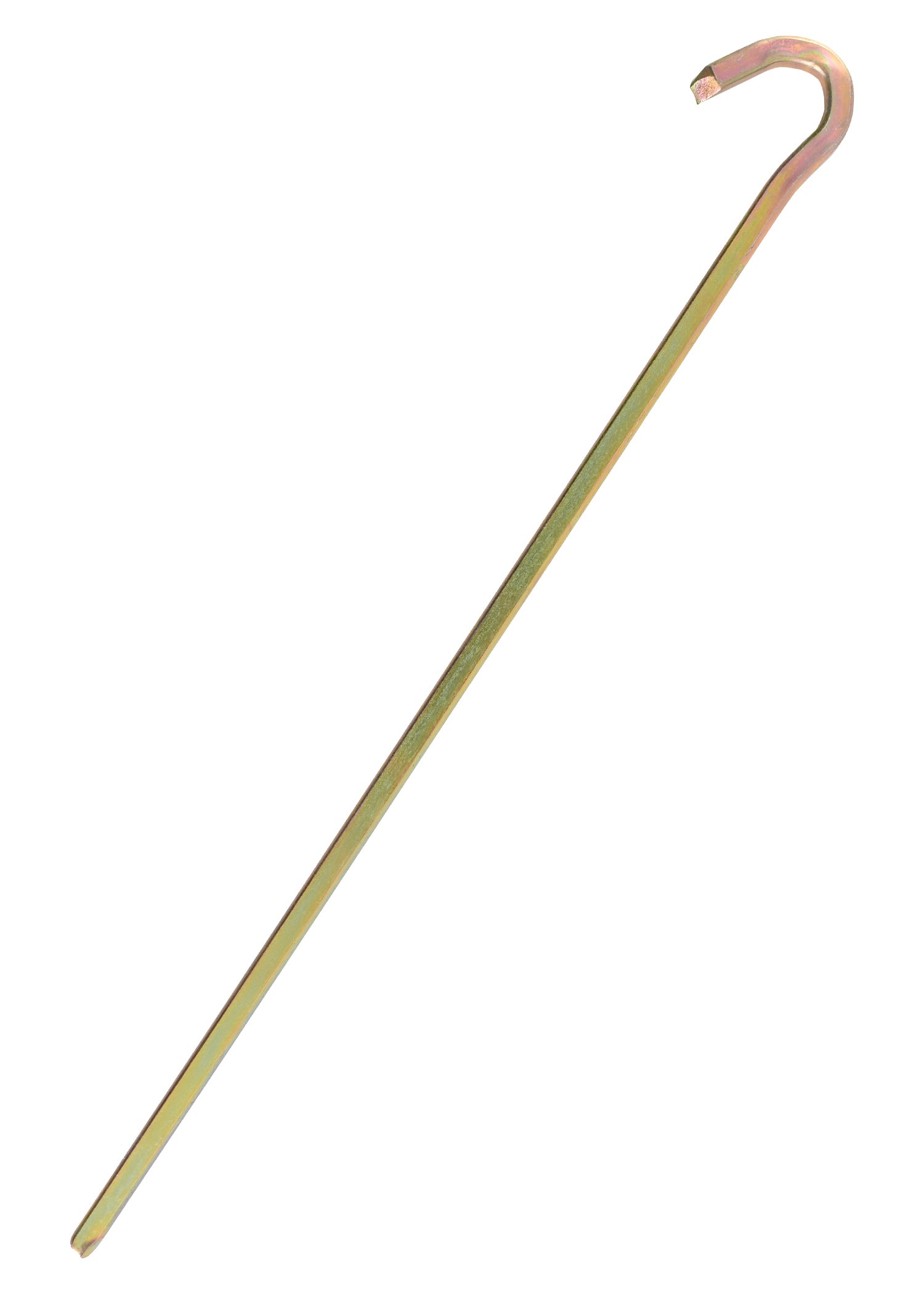 Stabiler 4 Kant Erdnagel 30cm aus Eisen verzinkt