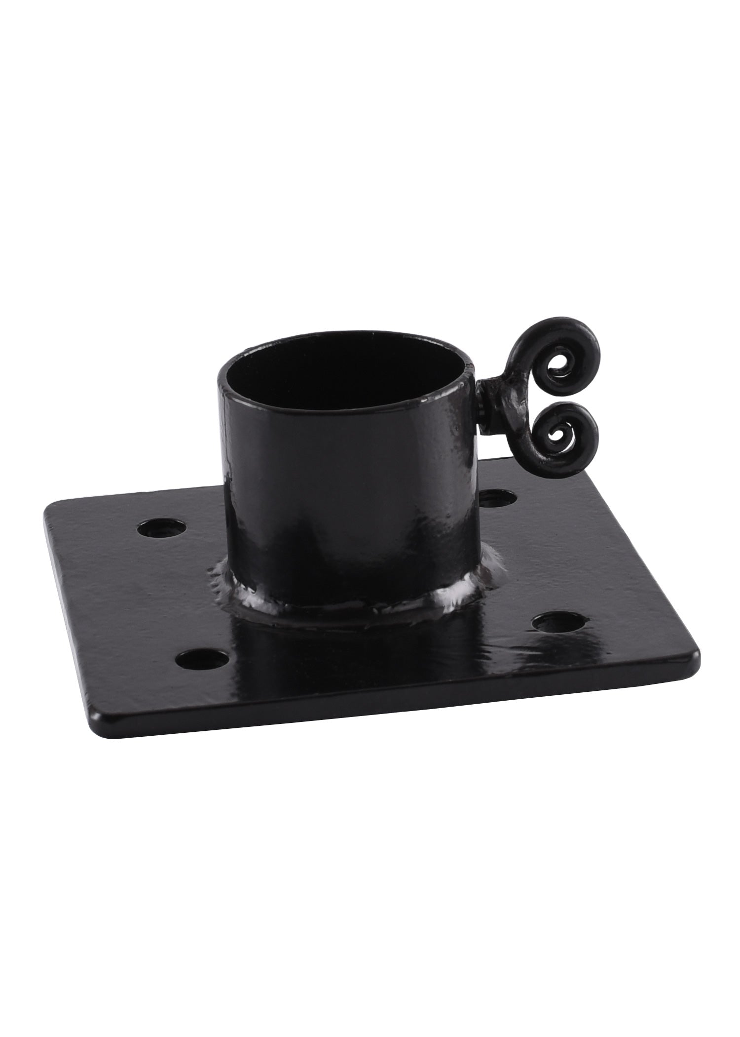Zeltstangenfuß aus Eisen für 50mm Rundholz