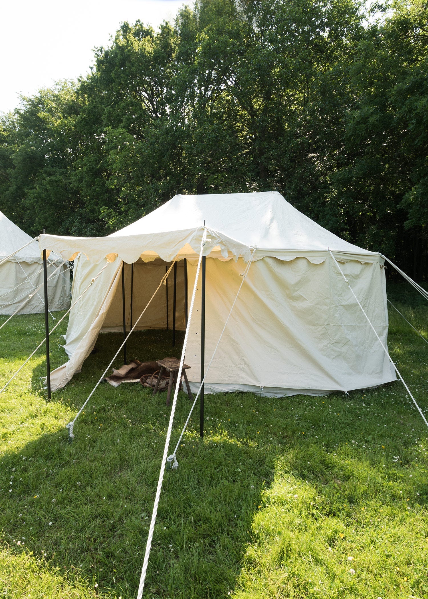 ritterzelt burgund 3 x 5 m 425 gsm