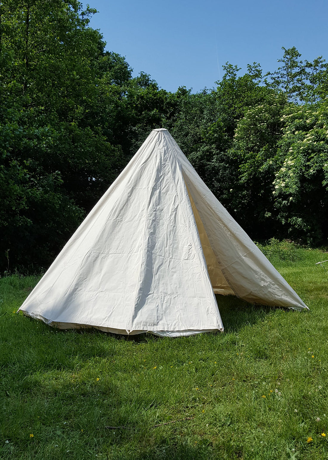 einmastzelt walburg 3 5 m 350 gsm