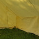 Römisches Truppenzelt, 3 x 3 m, 350 gsm, naturfarben