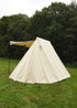 saechsisches haendlerzelt 4 x 6 m 425 gsm naturfarben