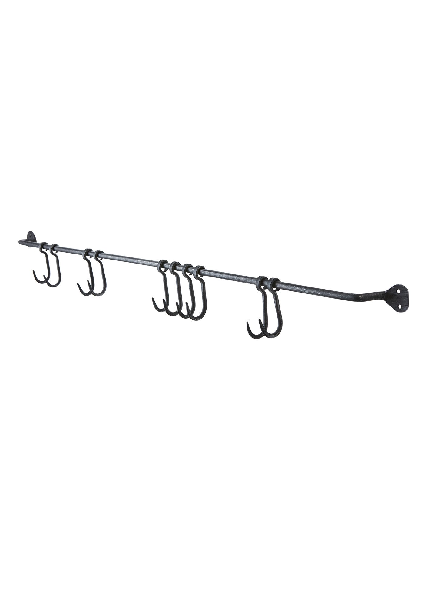 Handgeschmiedete Eisenstange 91cm inkl. Haken