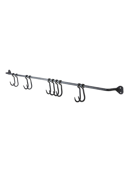 Handgeschmiedete Eisenstange 91cm inkl. Haken