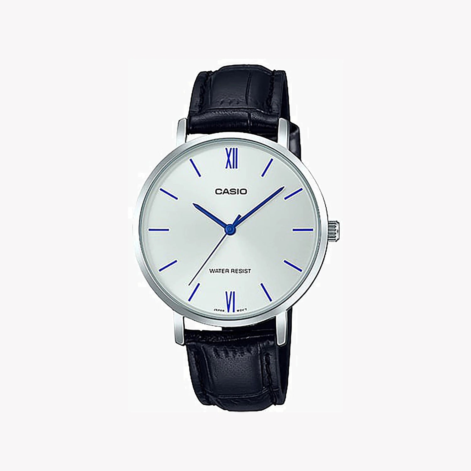Casio Enticer Ladies Minimalist Leather Watch