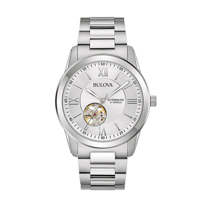Bulova Classic Automatic Open Heart Herrenuhr