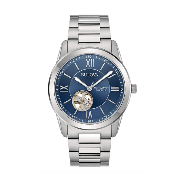 Bulova Classic Automatic Open Heart Herrenuhr