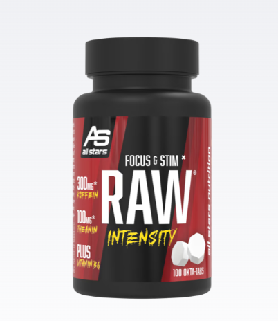 Raw INTENSITY &amp; Stim Booster, 100 Tabletten