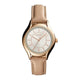 Daydreamer Rose Gold-Tone Leather Watch