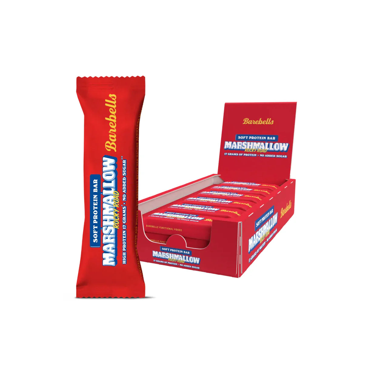 Barebells Protein Bars 12x 55g Soft Marshmallow Rocky Road