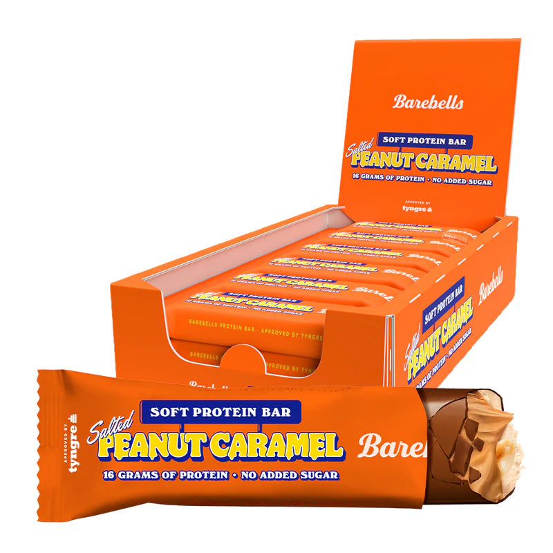 Barebells Protein Bars 12x 55g Soft Salted Peanut Caramel