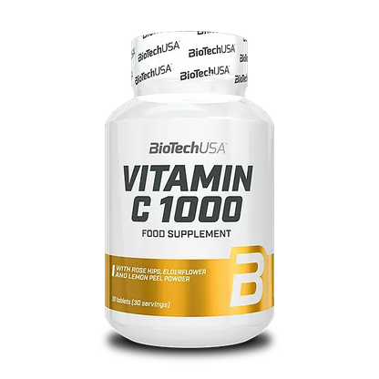 BioTech Vitamin C 1000 30 Tabl.