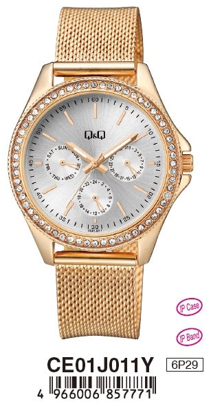 Q and Q Classic Ladies Analog Watch CE01J011Y