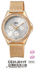 Q and Q Classic Ladies Analog Watch CE01J011Y