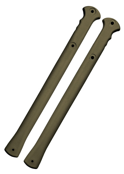 Trench Hawk Ersatzgriff: Robustes Polypropylen, Oliv