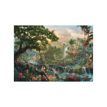 disney dschungelbuch 1000 teile puzzle thomas kinkade