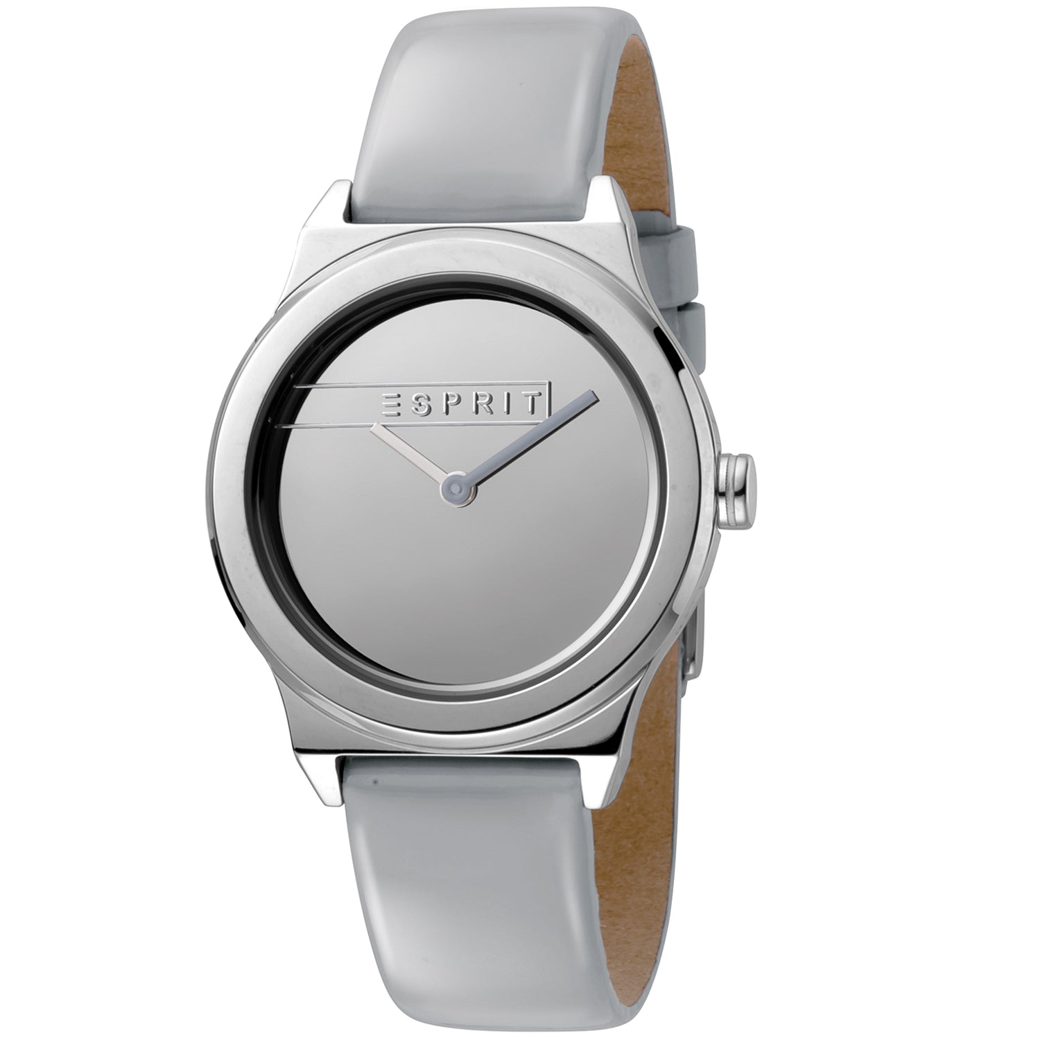 Montre à quartz pour femme Esprit, bracelet en cuir ES1L019L0025