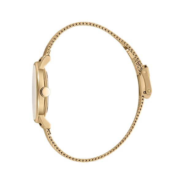Damen Quarzuhr Gold