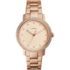 Neely Three-Hand Rose Gold-Tone Stainless Steel Watch