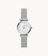 Fossil Carlie Mini Three Hand Stainless Steel Mesh Watch