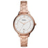 Fossil Winnie Three Hand Rose Gold Tone Stainless Steel Watch