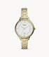 Fossil Winnie Three Hand Gold Tone Stainless Steel Watch