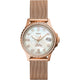 FB-01 Three-Hand Date White Rose Gold-Tone Stainless Steel Watch