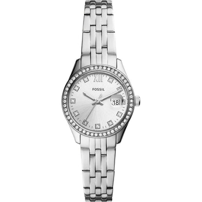 Fossil Scarlette Micro Three Hand Stainless Steel Watch