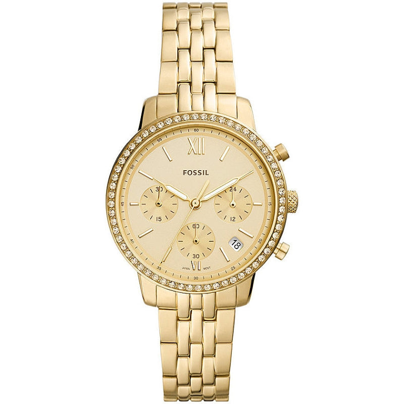 Fossil Neutra Chronograph Gold Tone Stainless Steel Watch