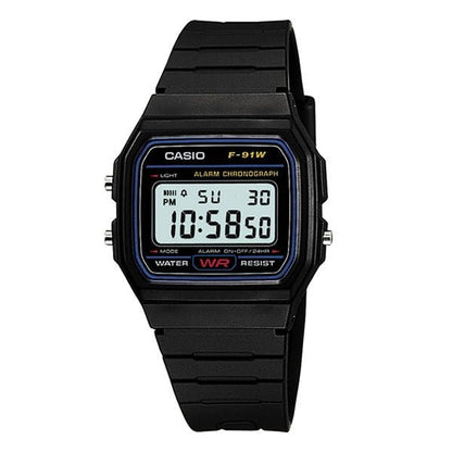 Casio Klassische Digitaluhr mit Stoppuhr, Alarm und LED Beleuchtung