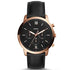 Fossil Neutra Chronograph Black Leather Watch