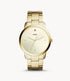 Fossil The Minimalist Three Hand Gold Tone Stainless Steel Watch