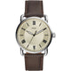 Copeland 42 mm Three-Hand Brown Leather Watch