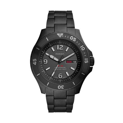 Fossil FB 02 Three Hand Date Stainless Steel Watch