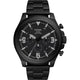 Latitude Chronograph Black Stainless Steel Watch