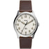 Fossil Dayliner Three Hand Brown Leather Watch