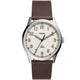 Dayliner Three-Hand Brown Leather Watch