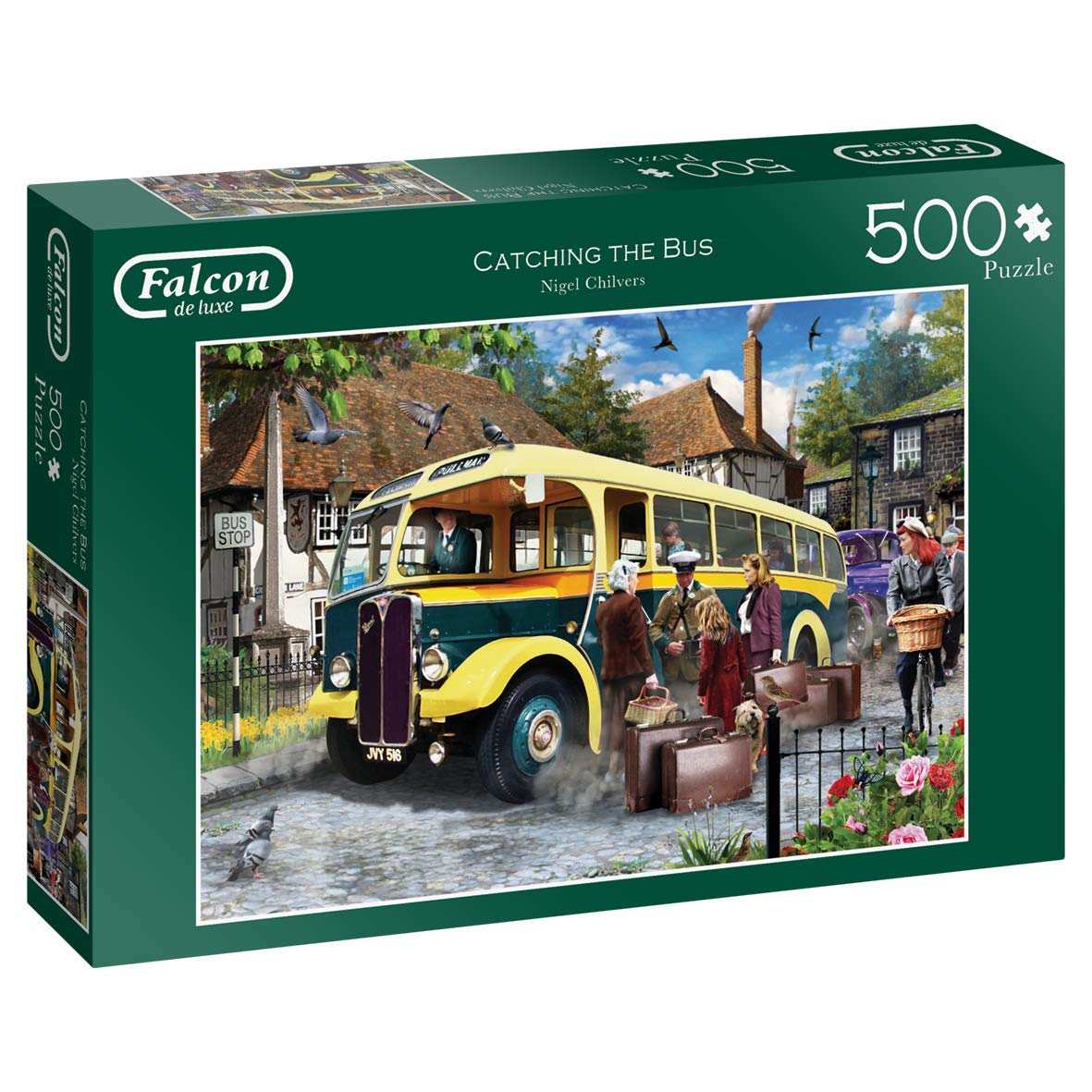 Falcon Deluxe Catching The Bus 500 Teile Puzzle