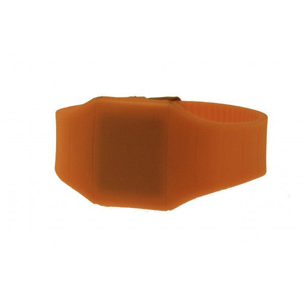 montre LED hacker orange hlw 03