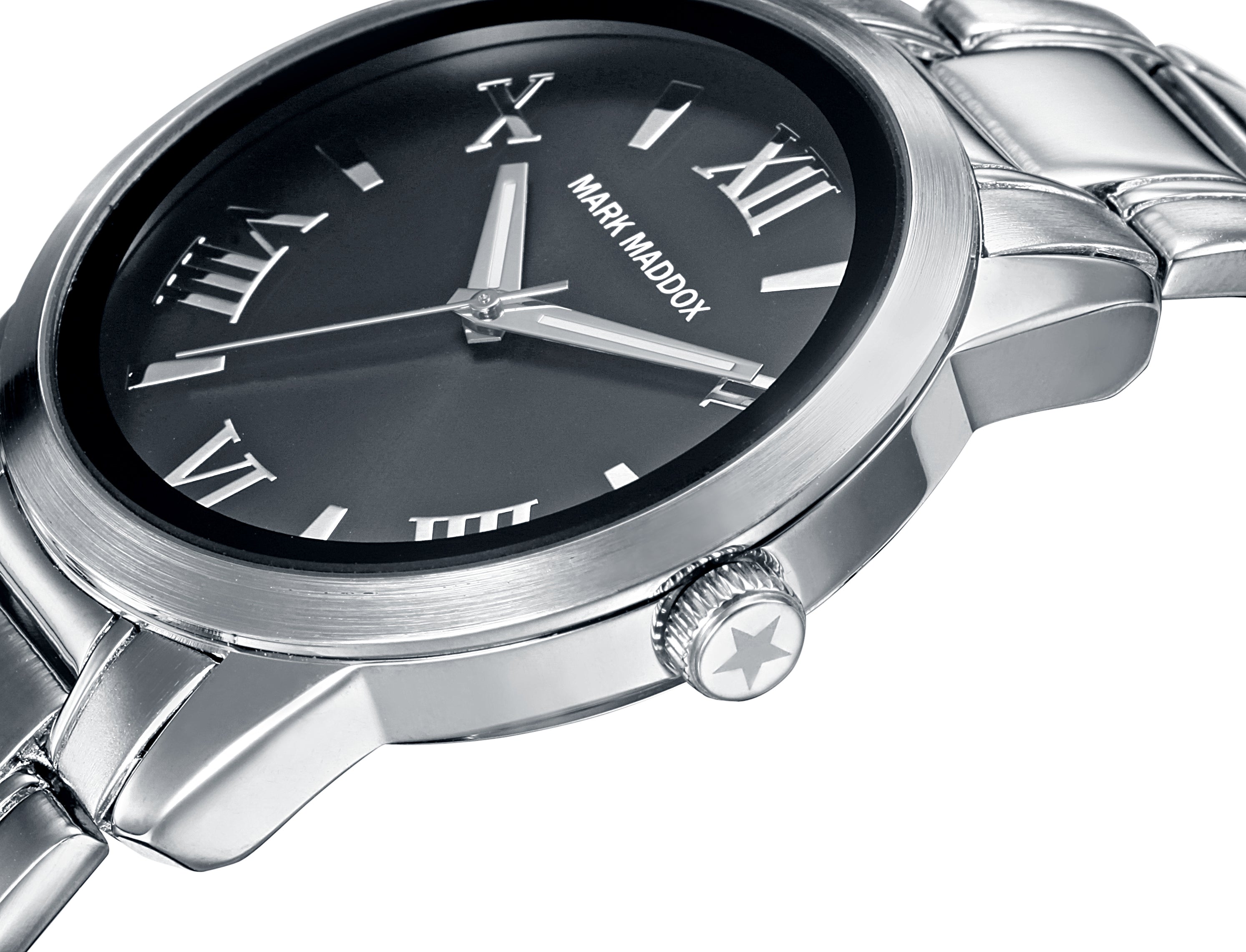 Mark Maddox Classic Whitesteel HM6009 53