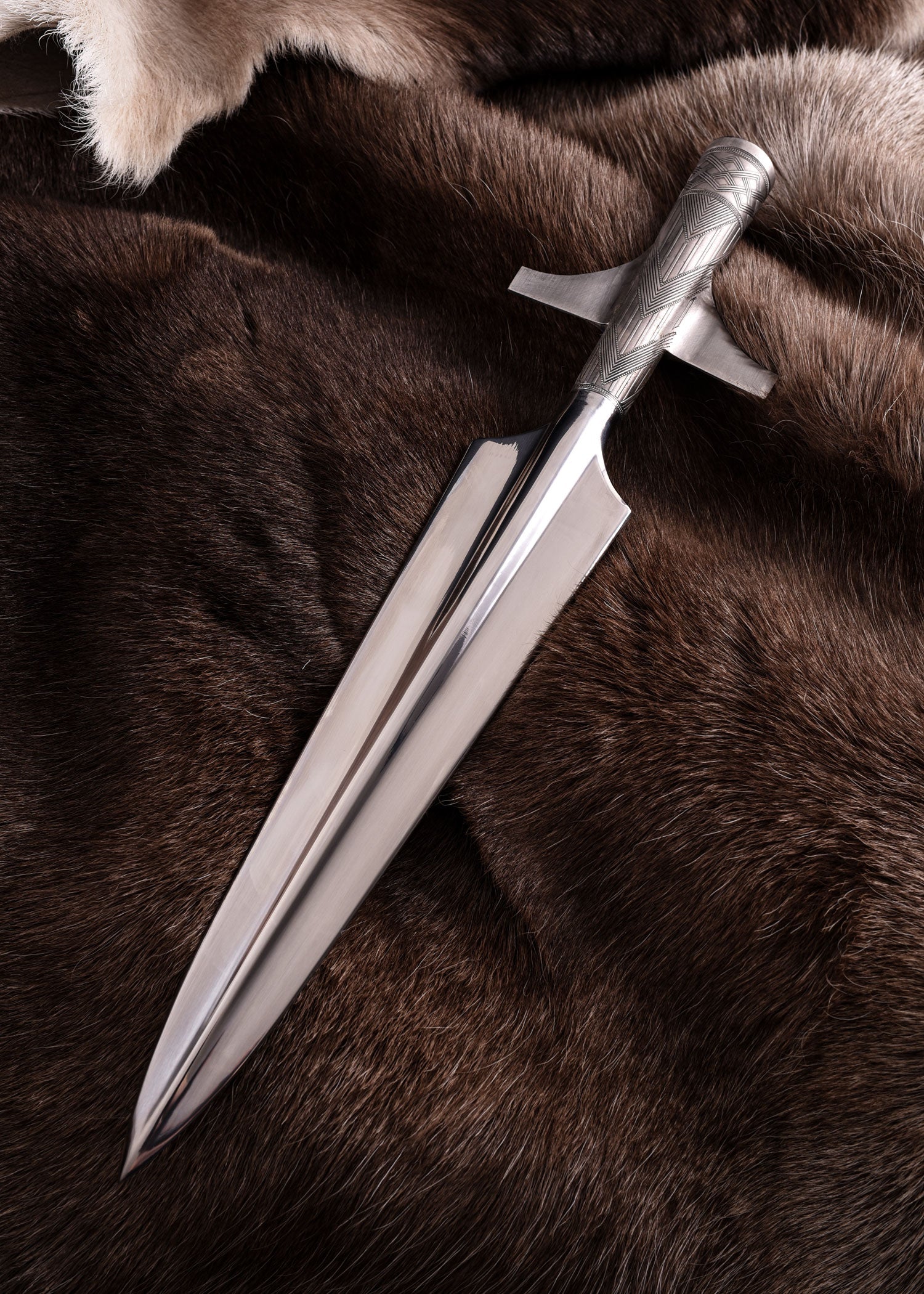 Verzierte Hanwei Wikinger Speerspitze (40,6 cm)