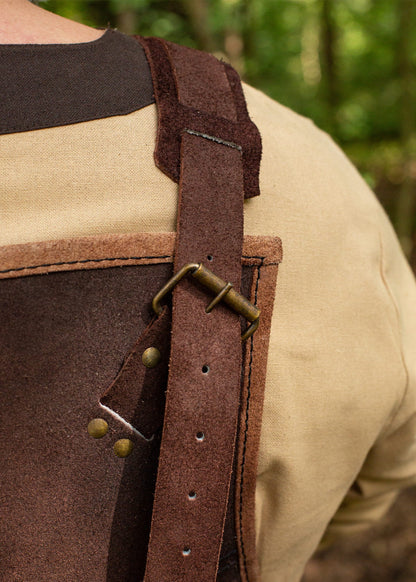 RFB Wikinger Lederrüstung   Braun, robust &amp; verstellbar