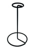 Stabiler Metall Helmständer in Schwarz