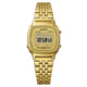 Vintage Mini-Digitaluhr LA-670WETG-9A (goldfarben)
