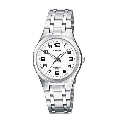 Casio Crystal Silver Date