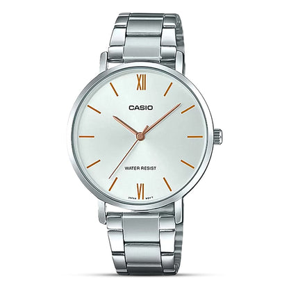 Casio Enticer Classic Silver Dial Watch