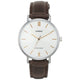 Enticer Ladies Rose Dial Leather Watch