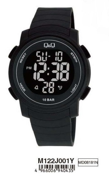 Q and Q M122J001Y Digitaluhr